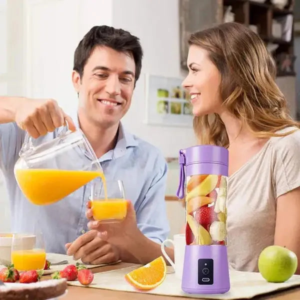 Portable Mini Juicer Machine – Fresh Smoothies Anytime, Anywhere image 3